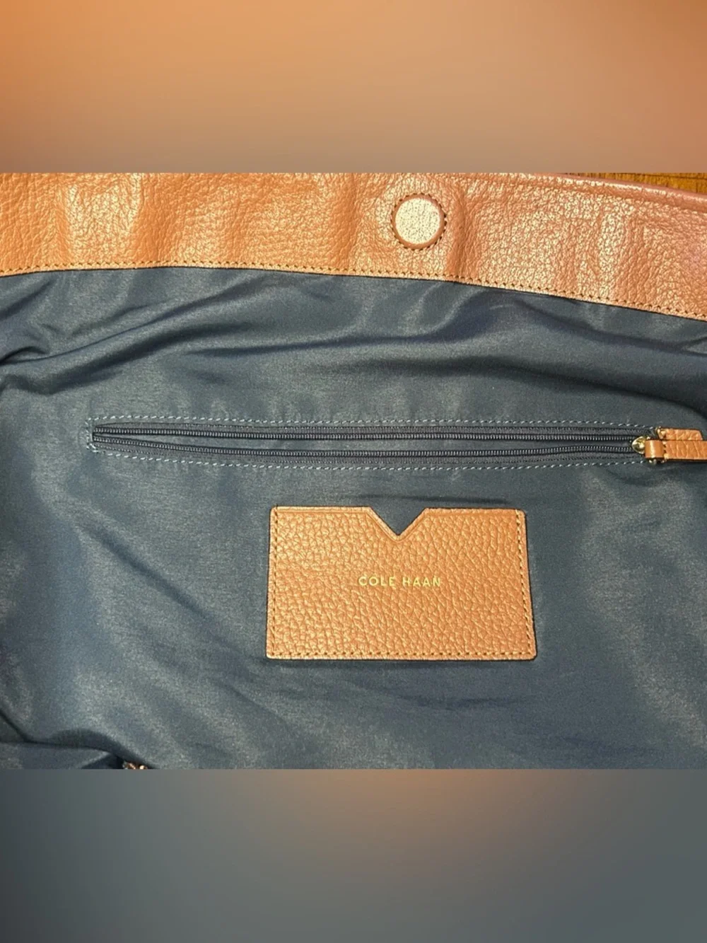 Cole Haan Woven Leather Bag - Picture 7 of 8